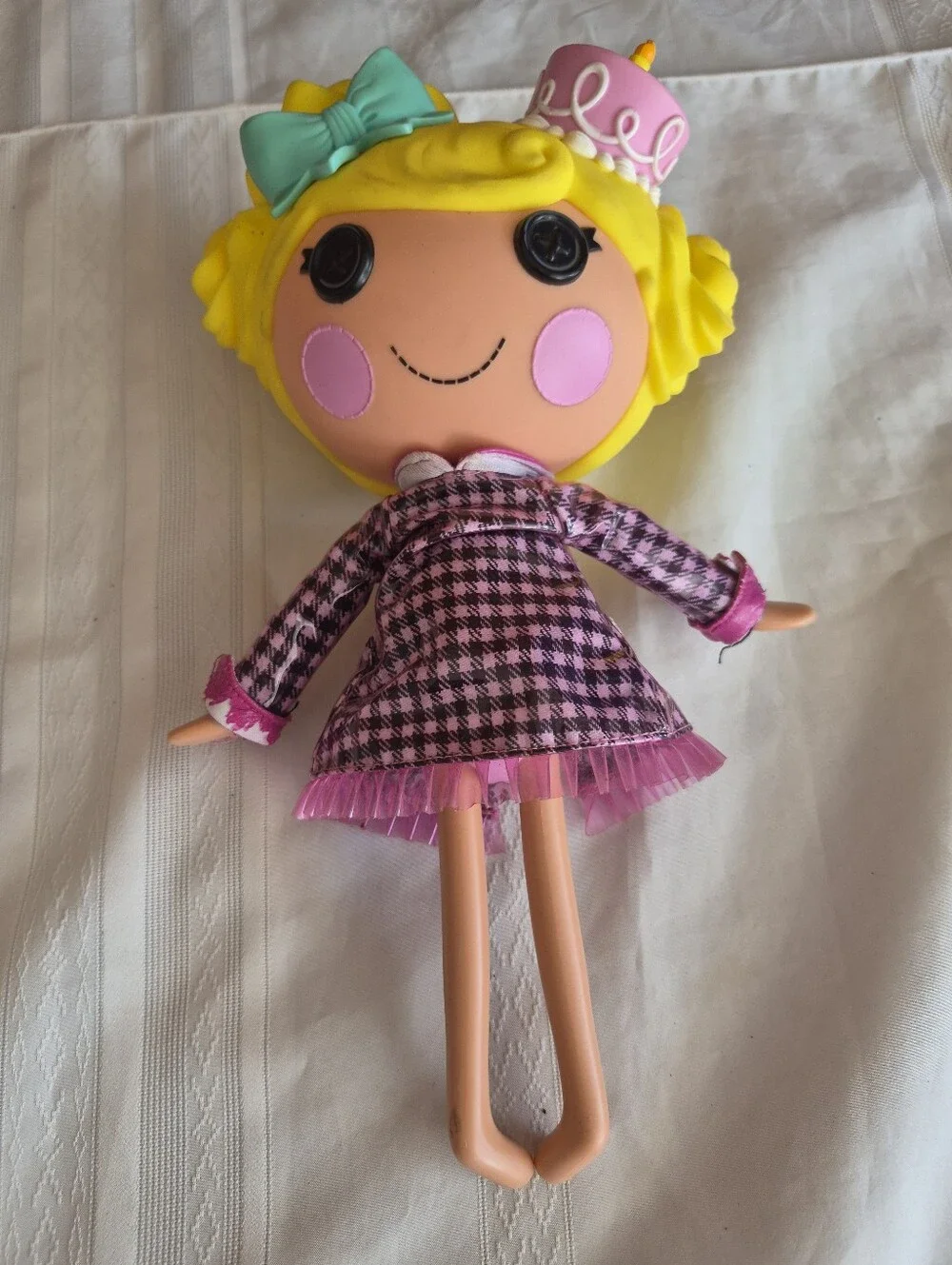 Yellow & Pink Party Doll Plush - Kids Toys